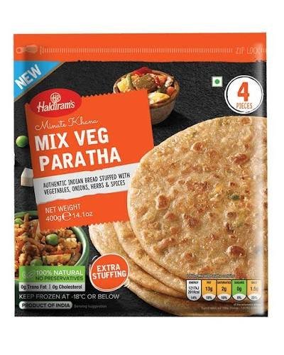 Haldiram Mix Veg Paratha